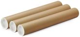 Merkloos Poster koker van karton - 4x - 330 x 40 mm - Bruin