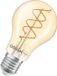 OSRAM Vintage 1906 Klassieke LED-lamp, bolvorm, spiraal gloeidraad, 8W, 806 lm, E27, goudkleurig glas, 60 mm, 2200 K