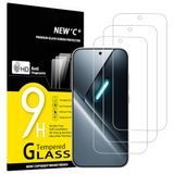 NEW'C 3 Stuks, Screen Protector voor Xiaomi POCO X8 Pro 6,59 inch, Gehard Glass Schermbeschermer Film 0.33 mm ultra transparant, ultra resistent