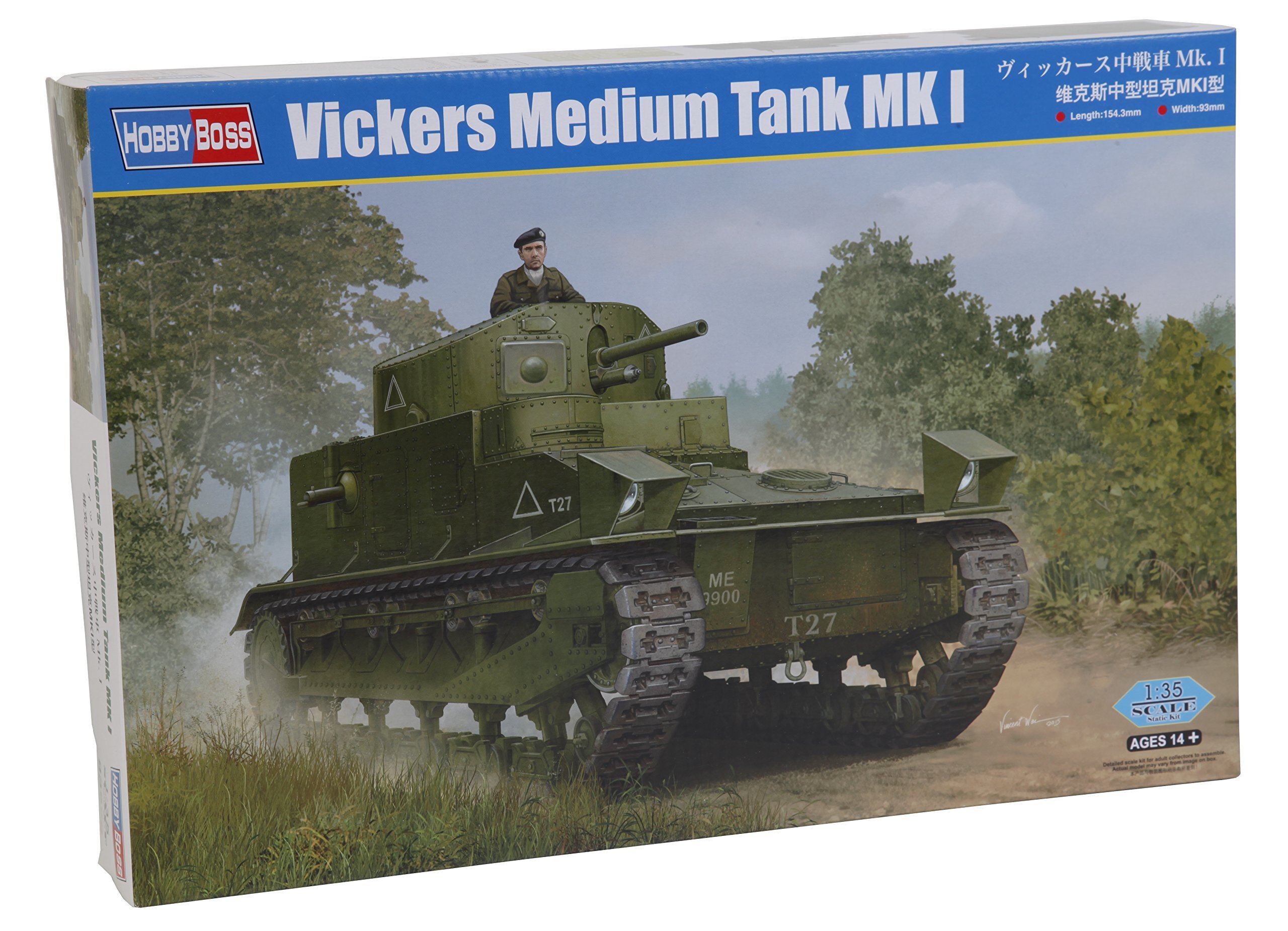 Hobbyboss Vickers Medium Tank MKI