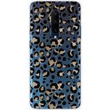 1001 coques OnePlus Bedrukt siliconen hoesje compatibel met OnePlus 7 Pro Leopard