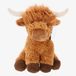 Pluchiez Scapino Pluchiez pluche Schotse hooglander knuffel - Bruin