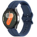 imoshion Siliconen bandje - Geschikt voor Samsung Galaxy Watch 4 / 5 / 6 / 7 / FE (20 mm) - Donkerblauw