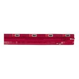 Opti P60-75-00752 ritssluiting, polyester, 00752 rood, 75 cm