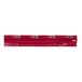 Opti P60-75-00752 ritssluiting, polyester, 00752 rood, 75 cm