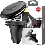 Baseus Magnetische Ventilatierooster Auto Telefoon Houder Zwart