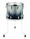 PDP Concept Maple Floor Tom, 14" x 12", Silver to Black Fade