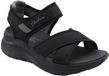 Skechers Vrouwen Platte Sandalen Zwart Maat 41