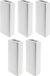 Merkloos 5x Radiator luchtbevochtigers wit 21 cm - Verdamper