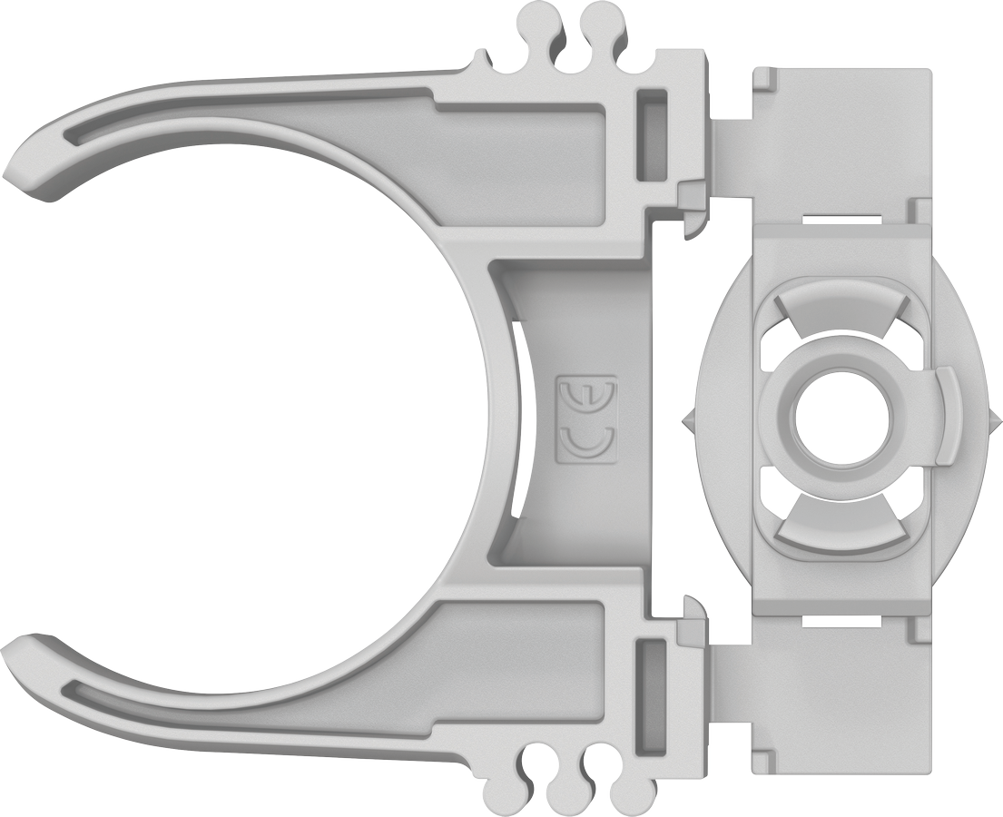 Bosch Accessoires PRO EPC-32 Kunststof klikzadel voor elektra PRO EPC-32 | 50 stuks - 1600A032G9