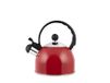H&H Bollitore in acciaio inox con fischio lt 1,5 Rosso