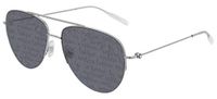 Montblanc MB0074S Sunglass-Man metalen bril, heren, meerkleurig, eenheidsmaat