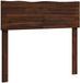 vidaXL - Live - Edge - Hoofdbord - ROSTOCK - Donkerbruin - 100 cm
