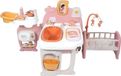 Smoby Baby Nurse Groot poppenhuis, 19 accessoires, opvouwbaar, vanaf 3 jaar