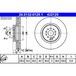 ATE Lot De 2 Disques De Frein 24.0132-0129.1 Alfa Romeo 51733051 51768587
