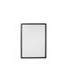 Djois, 930037 - Acryl posterhouder, Magneto A1 displaytas, dubbelzijdig zwart, groot formaat display, ophangtouw inbegrepen, ideaal voor bewegwijzering