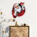 Ambiance Sticker Kerststicker met de Kerstman