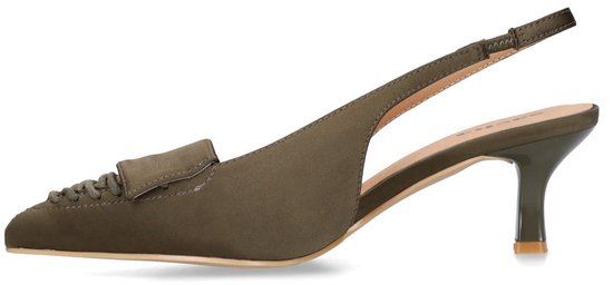 Sacha Dames Groene Slingbacks Maat 42