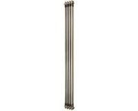 MonsterShop Monster Group BV Traditionele radiator - 2-kolom - 1800x200 mm - ruw metaal