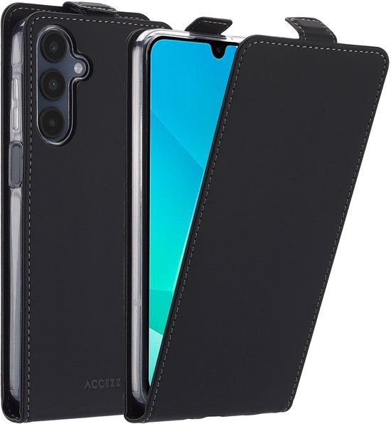 Accezz Flipcase Zwart voor Samsung Galaxy A16 (4G/5G)