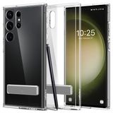 Spigen Ultra Hybrid S Samsung Galaxy S23 Ultra Hoesje Back Cover Transparant