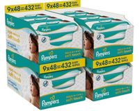 Pampers Aqua Soft Touch Babydoekjes - 36 x 60 = 2160 Billendoekjes - Mega Deal