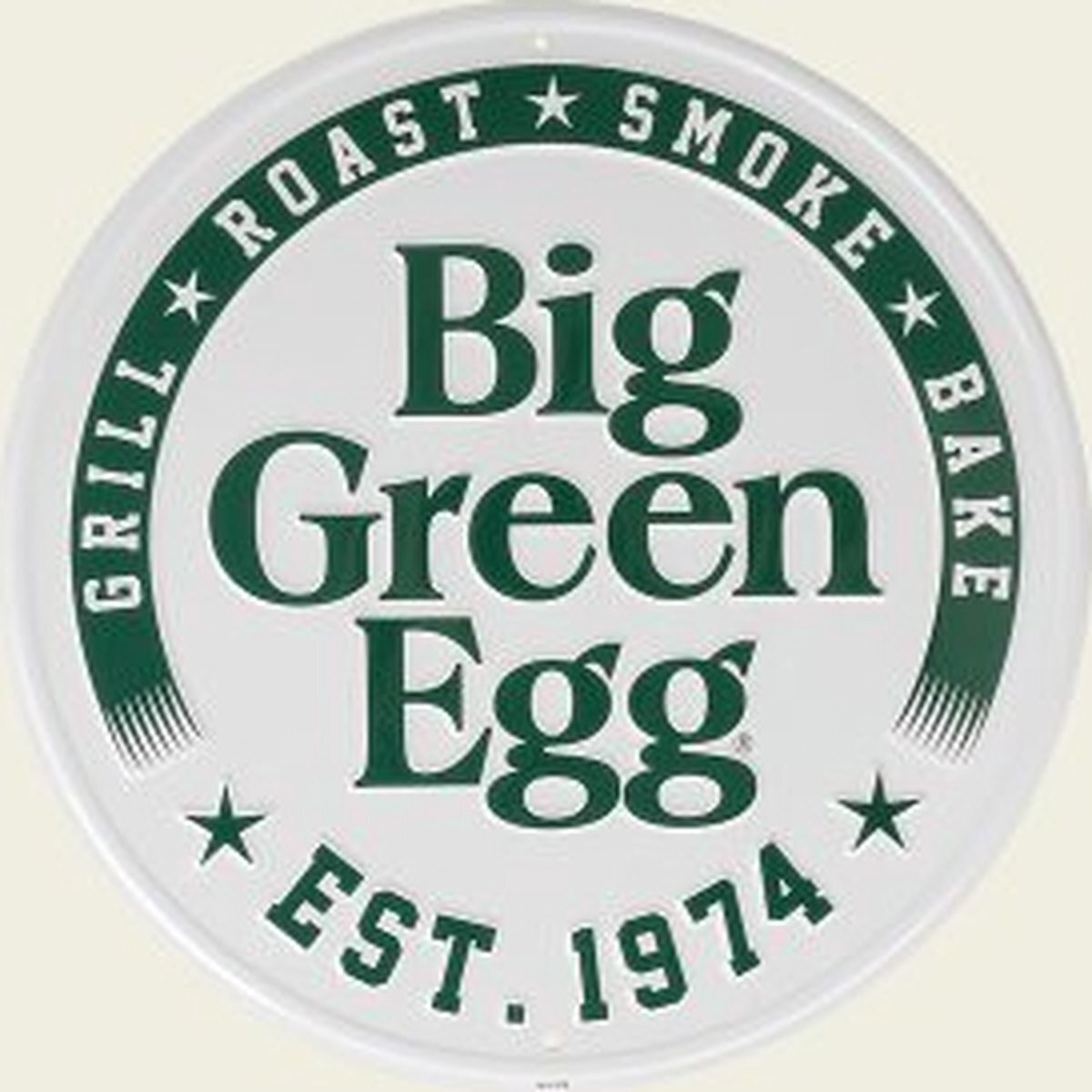 Big Green Egg - Bord - Wandbord - Grill - Roast - Smoke - Bake - 1974