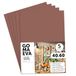 m-office Kleurrijke EVA-rubberen vellen, crêpegom voor scrapbooking, school, creatieve dozen, knutselen, podiumtaarten, school of kunstprojecten, 40 x 60 cm (bruin, 5 stuks)