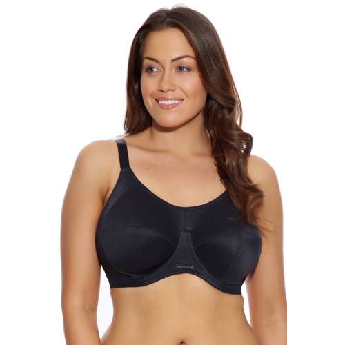 Elomi Sport BH met Beugel - Zwart