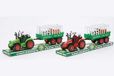 Trifox Tractor with Trailer and Animals