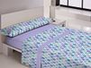 Style beddengoed 3-delig, van polykatoen, violet