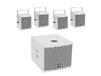 Omnitronic Molly-12A+Molly-6 Actieve PA-luidsprekerset Incl. subwoofer, Bluetooth
