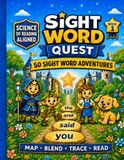 Sight Word Quest: A Read, Trace, Find & Color Workbook for 50 Essential Words