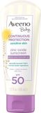Aveeno Baby SPF 50 Minerale Zonnebrandcrème met Zinkoxide 88ML Reisformaat