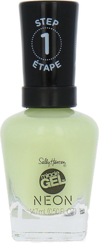 Sally Hansen Miracle Gel Neon Nagellak - 055 Lemon Chillo - 15ml