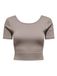 ONLY PLAY Functioneel shirt 'ONPJAIA' mokka