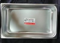 Pentole Agnelli COIXGNP11100 Gastronorm 1/1, roestvrij staal, zilver, 53 x 32,5 x 10 cm