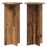 vidaXL Plantenstandaard 2 stuks Oud hout 40 x 40 x 80 cm Bewerkt hout