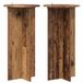 vidaXL Plantenstandaard 2 stuks Oud hout 40 x 40 x 80 cm Bewerkt hout