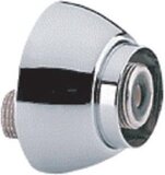 GROHE Afgedekte S-Koppeling 1/2\" x 3/4\" - RVS - Met rozet - 5 jaar garantie