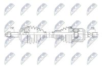 NTY Antriebswelle NPW-CH-038 Vorderachse links | Compatibel met: JEEP COMPASS