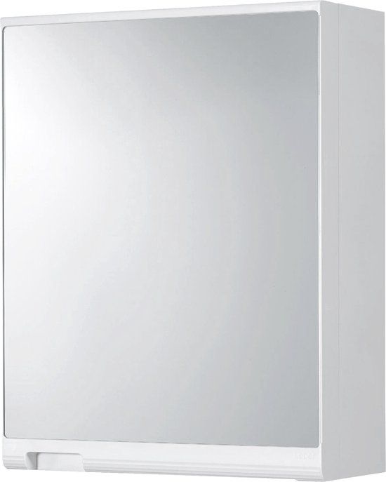 Differnz Spiegelkast - 45x35x15cm - Wit - Met Spiegel - 1 Deur