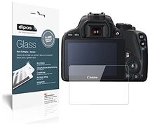 dipos I 9H pantserfolie, compatibel met Canon EOS 250D, beschermfolie, displayfolie