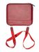 PIQUADRO Blue Square iPad lederen hoes, uniseks, volwassenen, Rood, 25 cm, Hoes