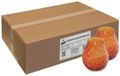 Bolsius Lowboy Oranje Kaars Ø95 x 105 mm – 70 Branduren – 12 Stuks – Sfeerkaars in Glazen Houder