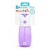 Munchkin® Flip & Go™ Peuter waterfles met rietje | Peuter Sippy Cup 12oz/355ml | Geen morsen ontwerp | Kinderen en babyflessen voor meisjes en jongens 18m+ | Duurzaam materiaal | Paars