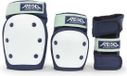 Rekd Protection Heavy Duty Triple Pad Set Blanc, Bleu L