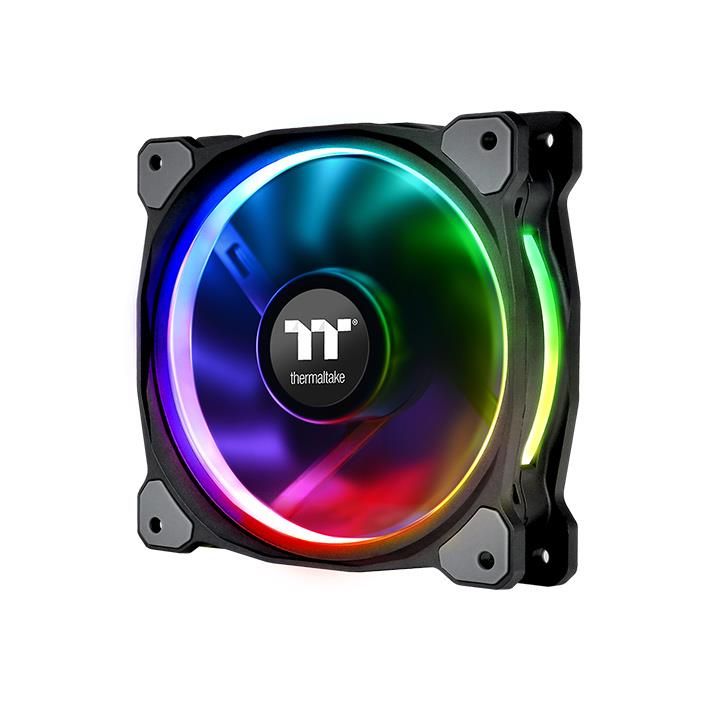 Thermaltake CL-F076-PL12SW-A - Ventilator - Zwart