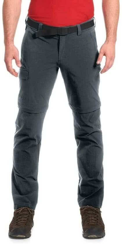 Maier Sports Torid Pants Zip-Off Lang Grijs Outdoorbroek Heren Size : 52-L