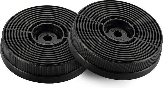 Respekta Koolstoffilter MIZ0060N (2 stuks) - Zwart